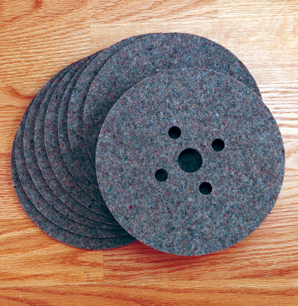 Felt Edger Pads Woodwise